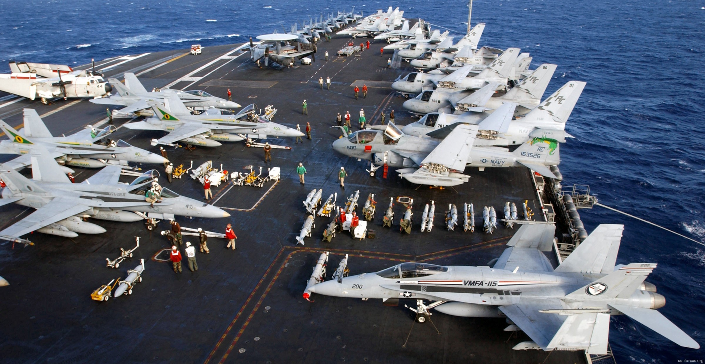 cvw-3 carrier air wing us navy uss harry s. truman cvn-75 embarked squadrons 05