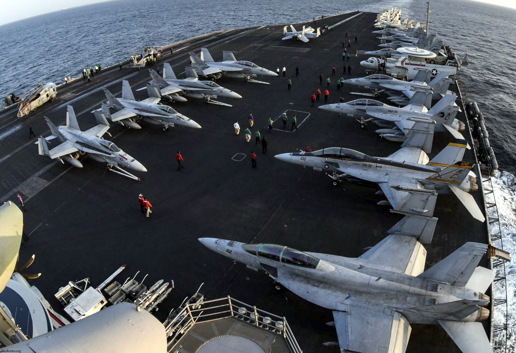 cvw-3 carrier air wing us navy uss dwight d. eisenhower cvn-69 embarked squadrons 22