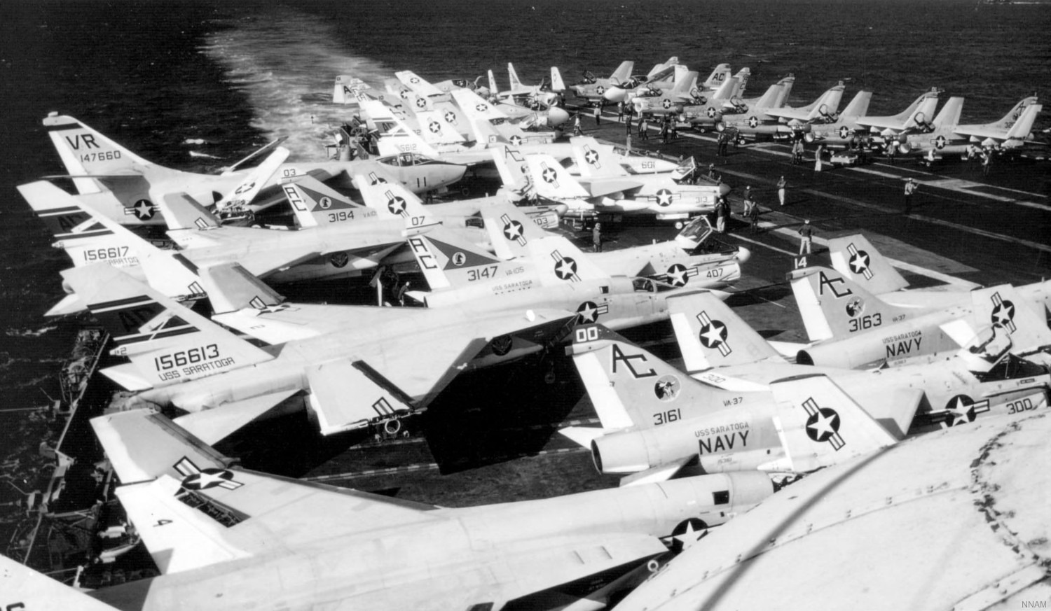 cvw-3 carrier air wing us navy uss saratoga cva-60 embarked squadrons 36