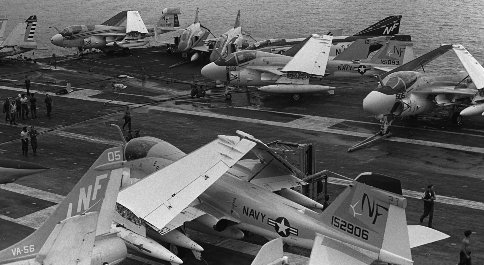 cvw-5 carrier air wing us navy uss midway cv-41 embarked squadrons 33