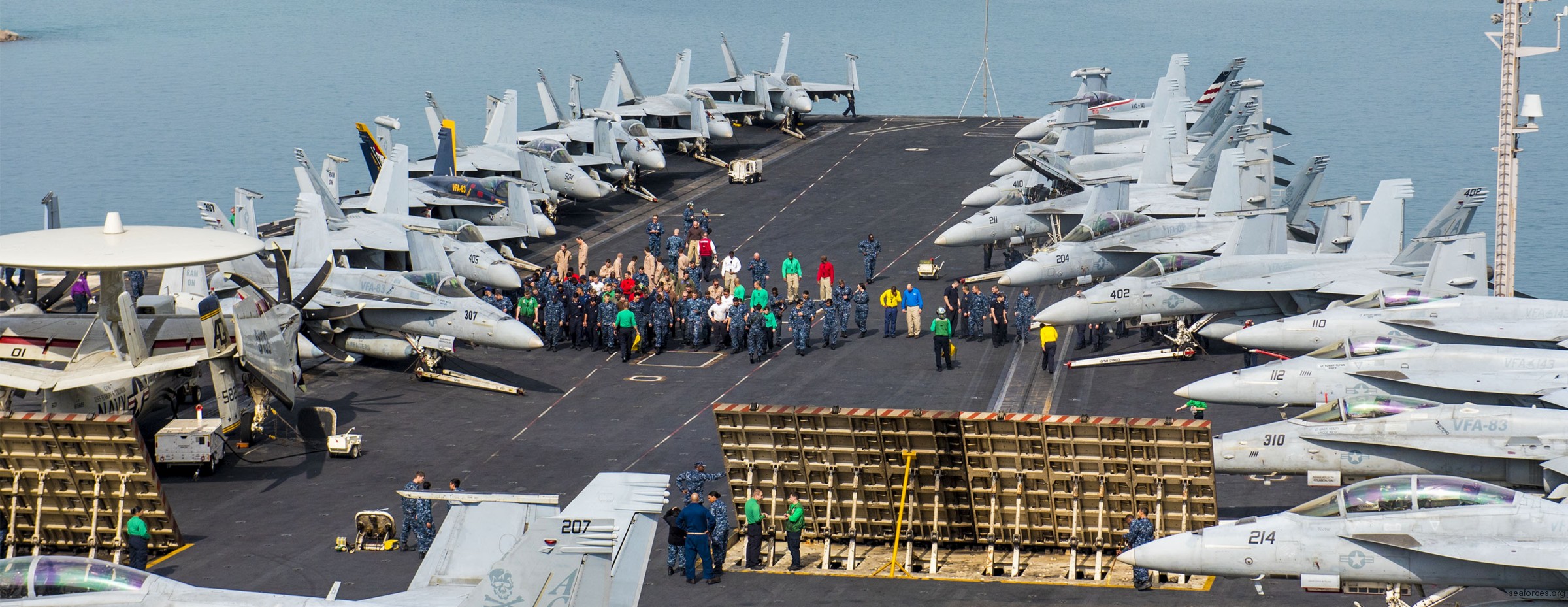 cvw-7 carrier air wing us navy uss harry s. truman cvn-75 embarked squadrons 22