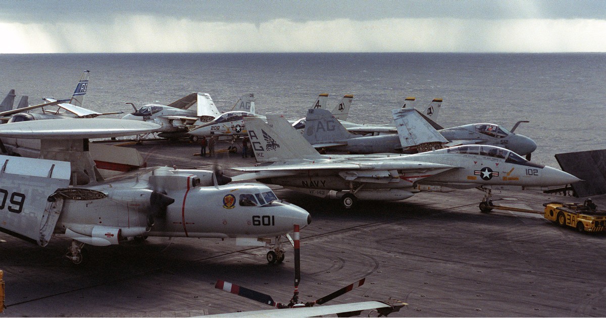 cvw-7 carrier air wing us navy uss dwight d. eisenhower cvn-69 embarked squadrons 37