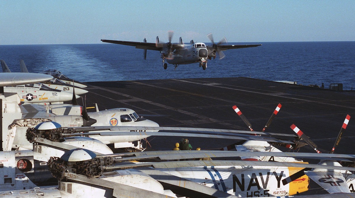cvw-7 carrier air wing us navy uss dwight d. eisenhower cvn-69 embarked squadrons 38