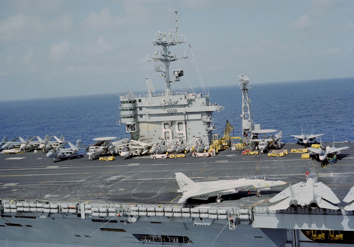 cvw-7 carrier air wing us navy uss dwight d. eisenhower cvn-69 embarked squadrons 41