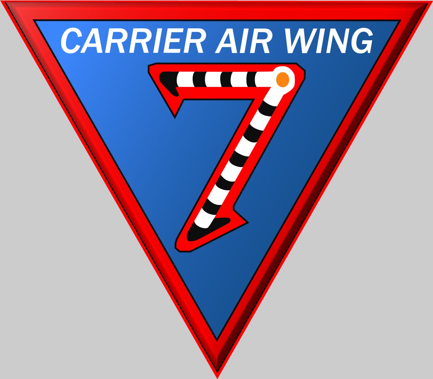 cvw-7 insignia crest patch badge carrier air wing us navy 02x