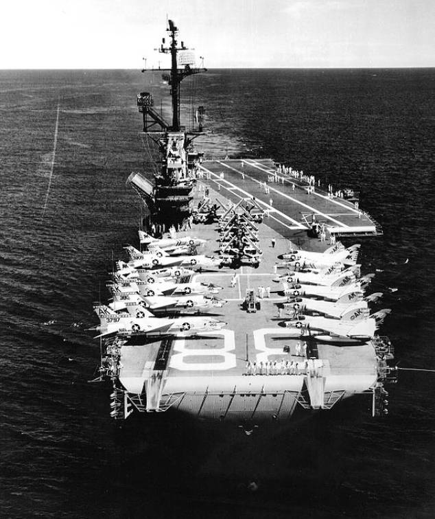 CVG-10 carrier air group ten aboard USS Shangri-La CVA-38