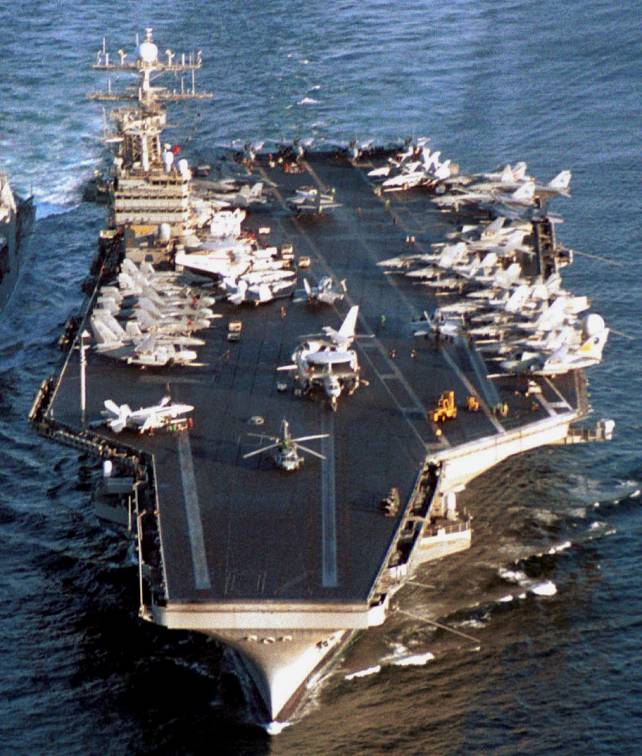 CVW-11 carrier air wing eleven aboard USS Carl Vinson CVN-70