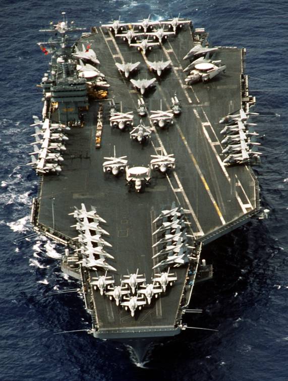 CVW-11 carrier air wing eleven aboard USS Abraham Lincoln CVN-72