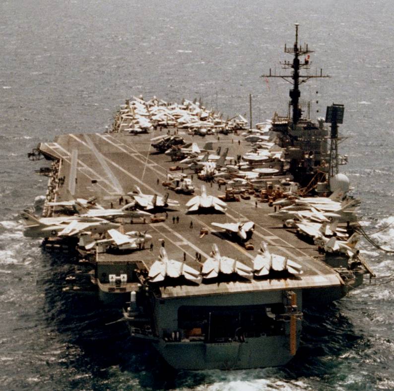 CVW-11 carrier air wing eleven aboard USS America CV-66