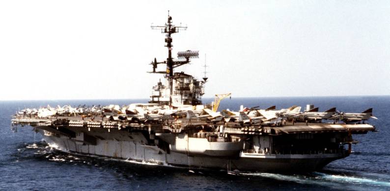 CVW-14 carrier air wing fourteen aboard USS Coral Sea CV-43