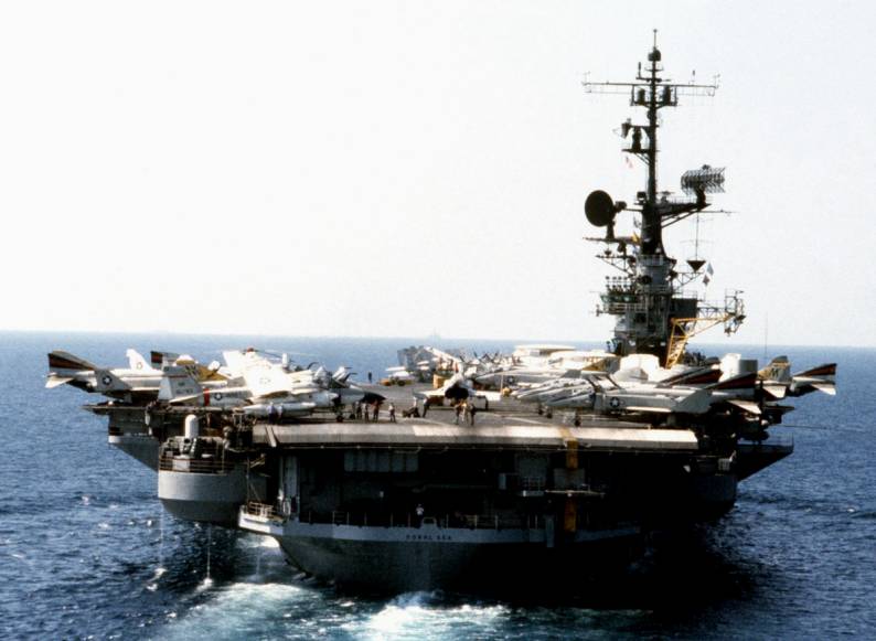 CVW-14 carrier air wing fourteen aboard USS Coral Sea CV-43
