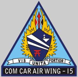 CVW-15 carrier air wing fifteen patch crest insignia