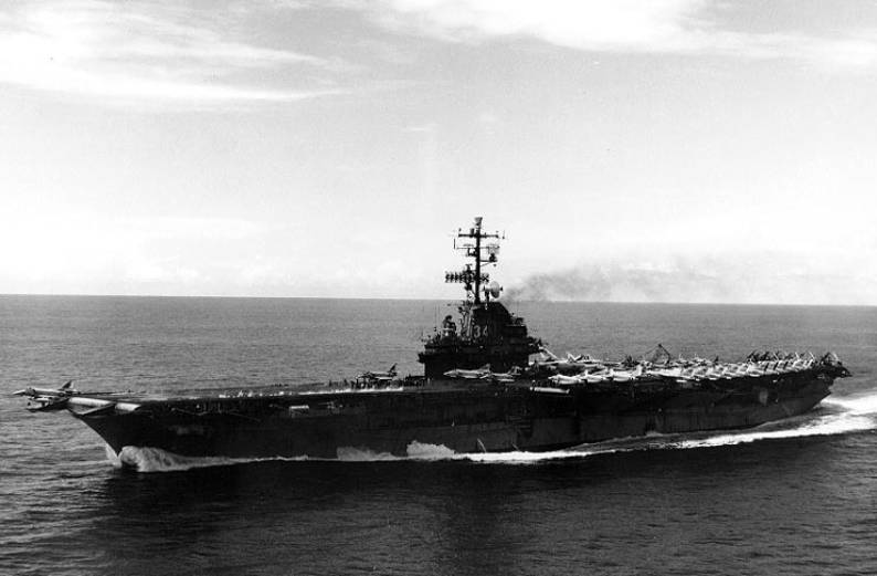 CARAIRWING SIXTEEN aboard USS Oriskany CVA-34