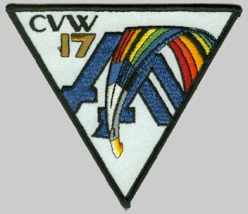 cvw 17 carrier air wing patch crest insignia badge