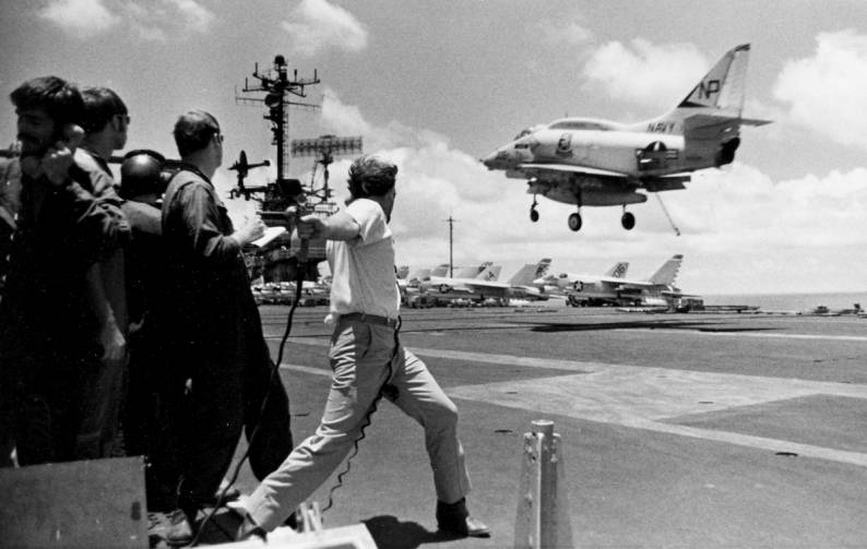 CVW-21 carrier air wing twenty one aboard USS Hancock CVA-19