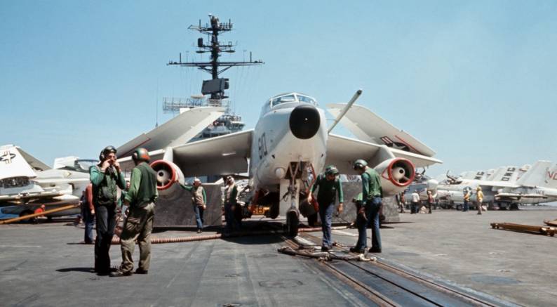 CVW-9 carrier air wing nine aboard USS America CV-66