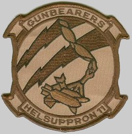 hc-11 gunbearers patch insignia crest badge helicopter combat support squadron navy 04