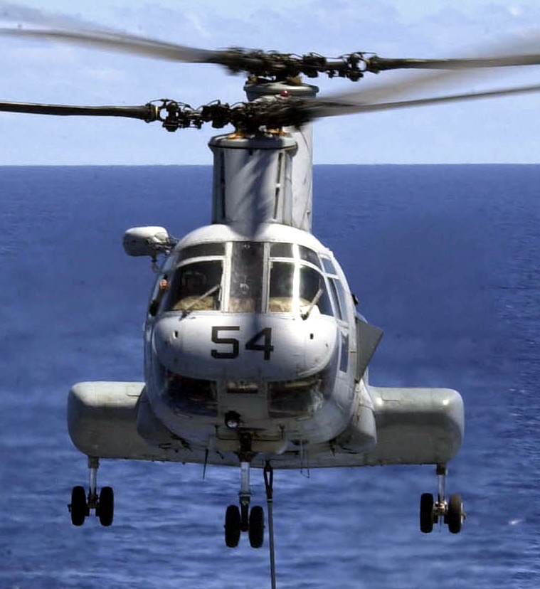 hc-11 gunbearers helicopter combat support squadron navy ch-46 sea knight 30