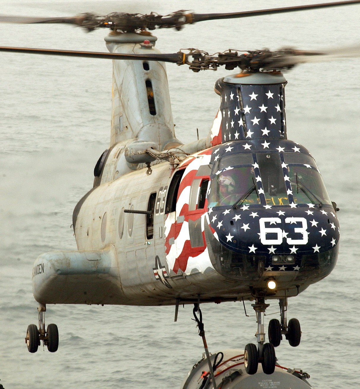 hc-11 gunbearers helicopter combat support squadron navy ch-46 sea knight 53