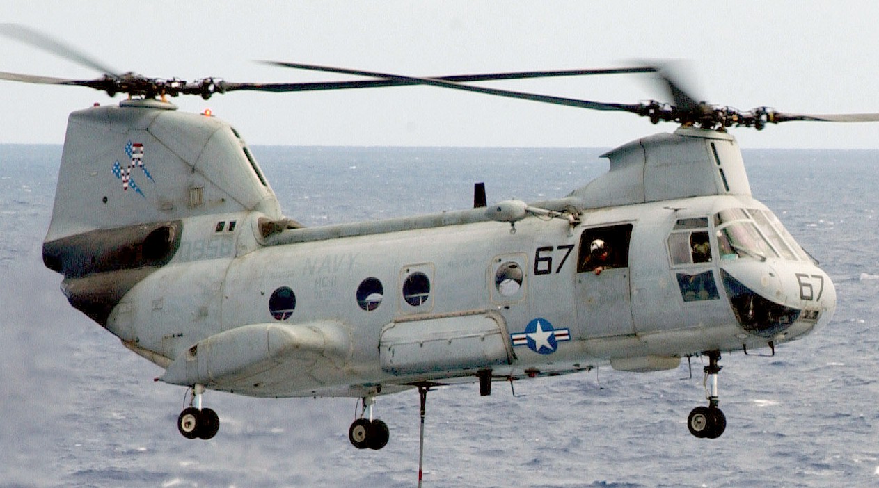 hc-11 gunbearers helicopter combat support squadron navy ch-46 sea knight 61