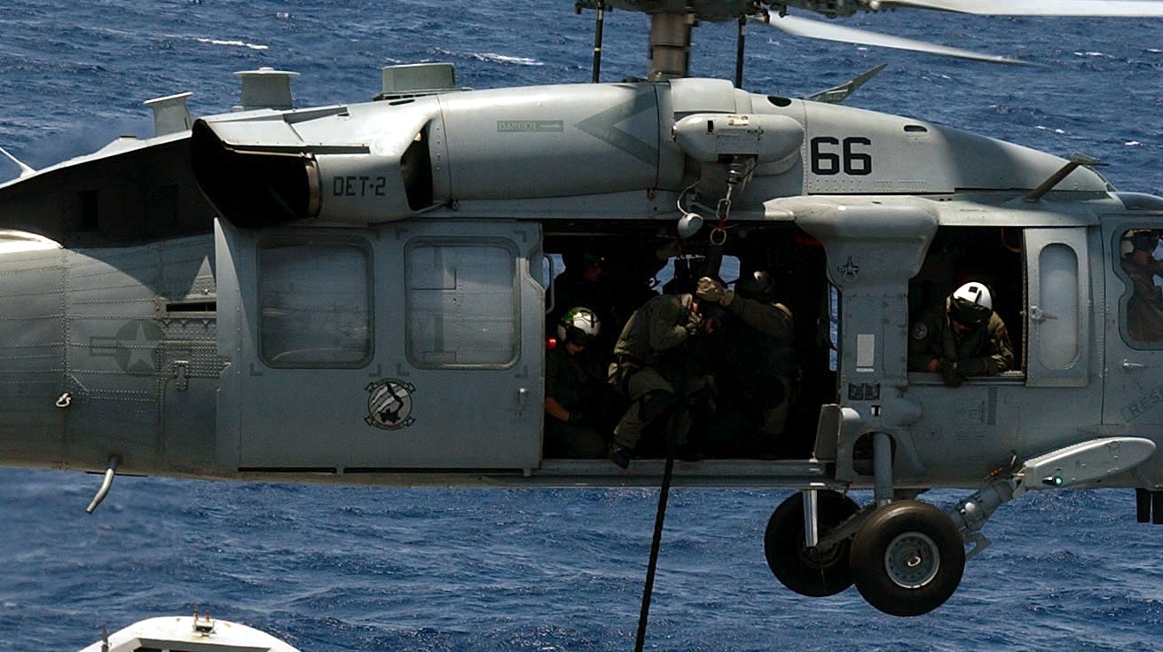 hc-11 gunbearers helicopter combat support squadron navy mh-60s seahawk 71
