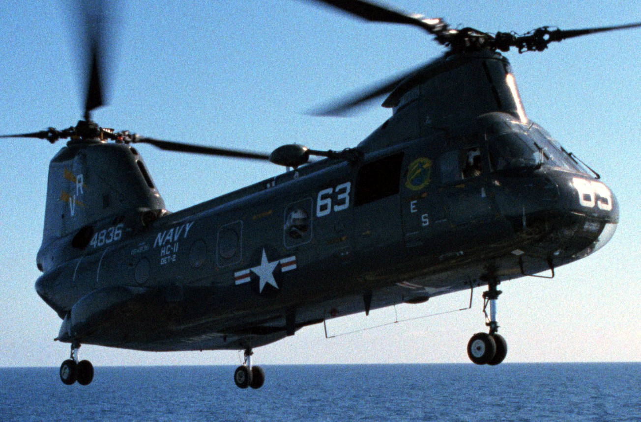 hc-11 gunbearers helicopter combat support squadron navy ch-46 sea knight 97