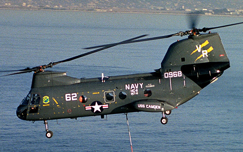 hc-11 gunbearers helicopter combat support squadron navy ch-46 sea knight 100