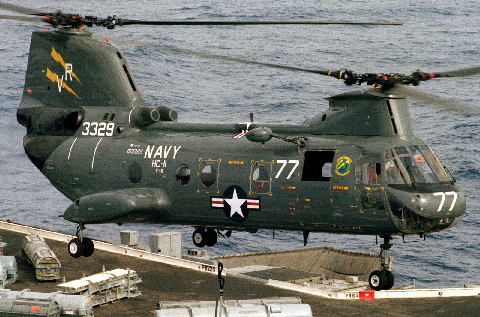 hc-11 gunbearers helicopter combat support squadron navy ch-46 sea knight 130