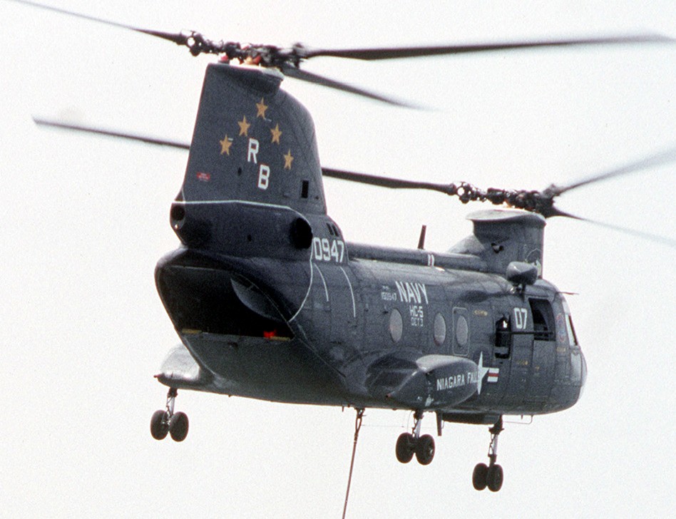 hc-11 gunbearers helicopter combat support squadron navy ch-46 sea knight 142