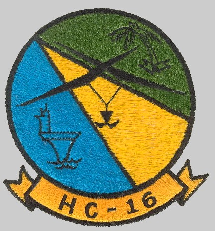 hc-16 bullfrogs insignia crest patch badge helicopter combat support squadron navy 05x