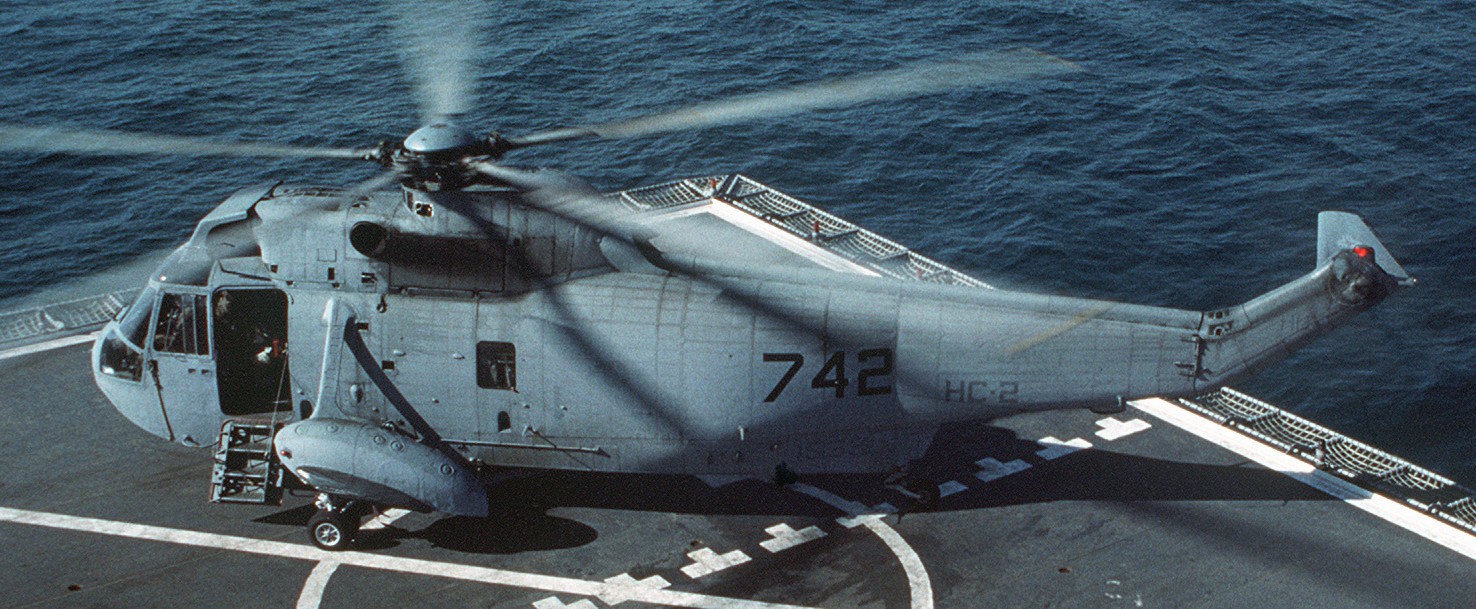 hc-2 fleet angels helicopter combat support squadron us navy sh-3g sea king 34 persian gulf
