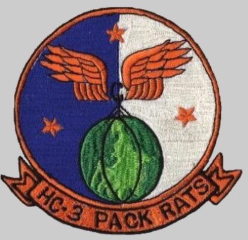 hc-3 pack rats helicopter combat support squadron insignia patch crest 04