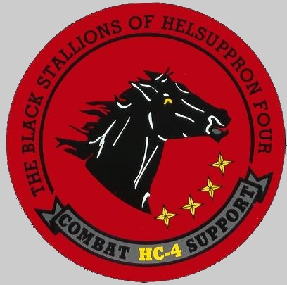 hc-4 black stallions crest insignia helicopter combat support squadron
