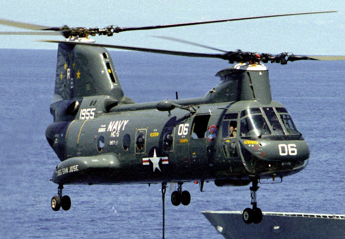 hc-5 providers helicopter combat support squadron navy hh-46a sea knight 65