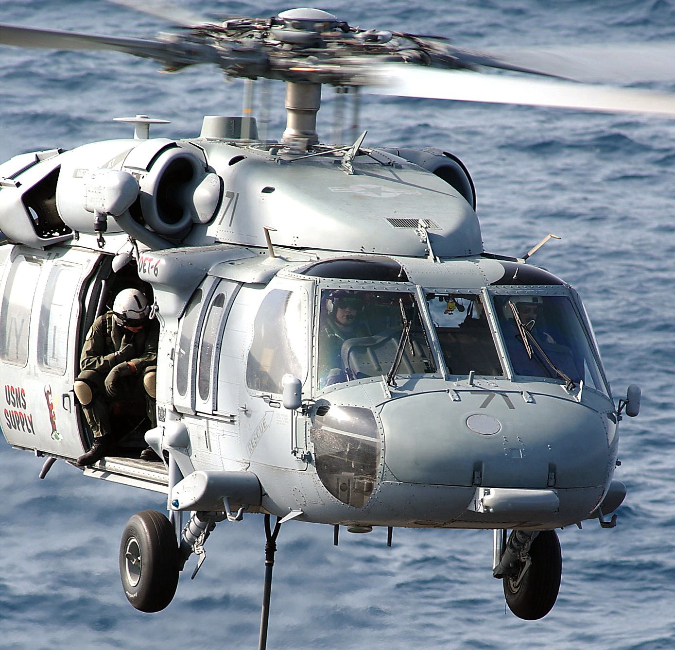 hc-6 chargers helicopter combat support squadron navy mh-60s seahawk 16