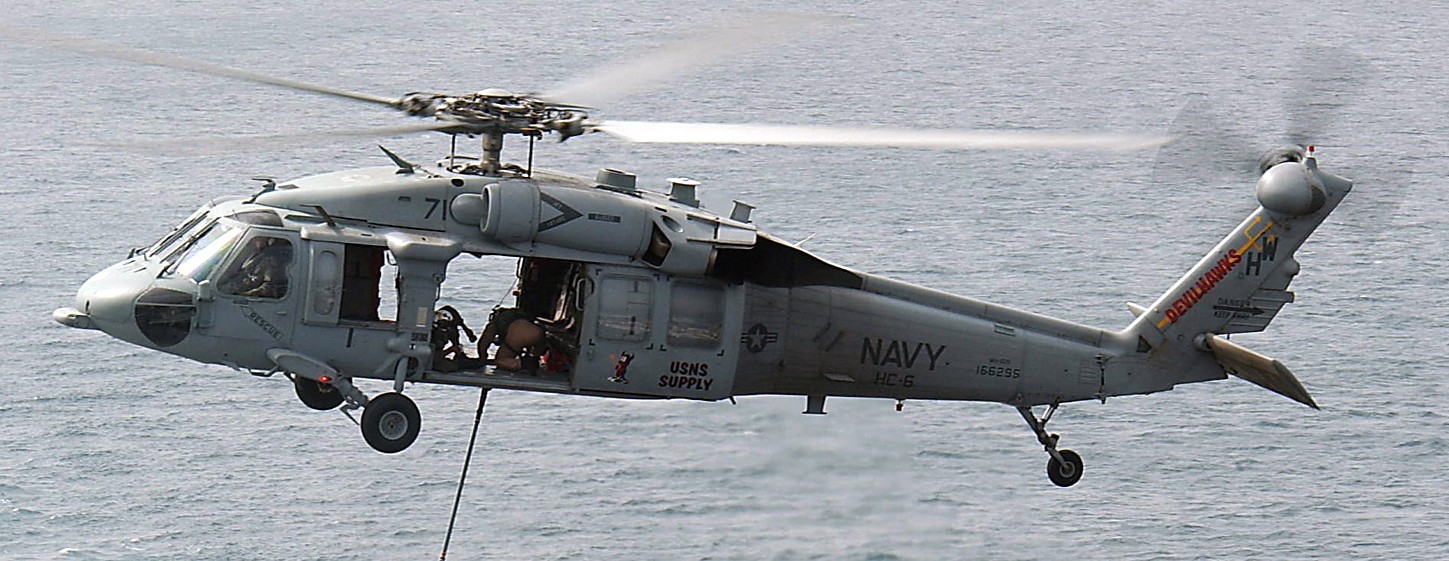 hc-6 chargers helicopter combat support squadron navy mh-60s seahawk 18