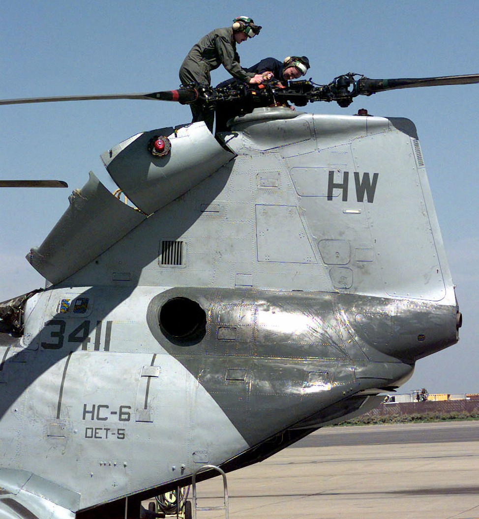 hc-6 chargers helicopter combat support squadron navy ch-46 sea knight 52