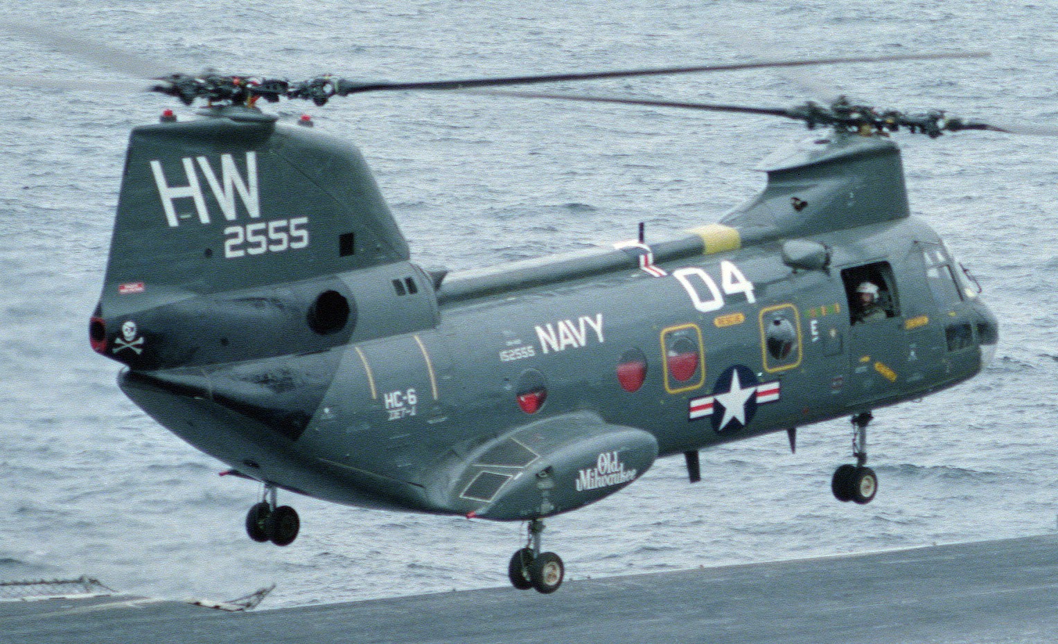 hc-6 chargers helicopter combat support squadron navy ch-46 sea knight 60