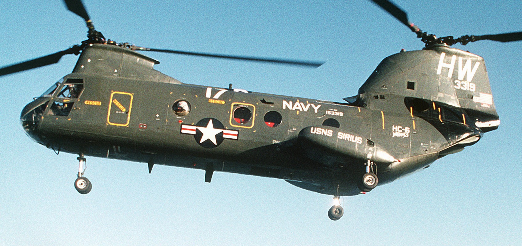 hc-6 chargers helicopter combat support squadron navy ch-46 sea knight 65