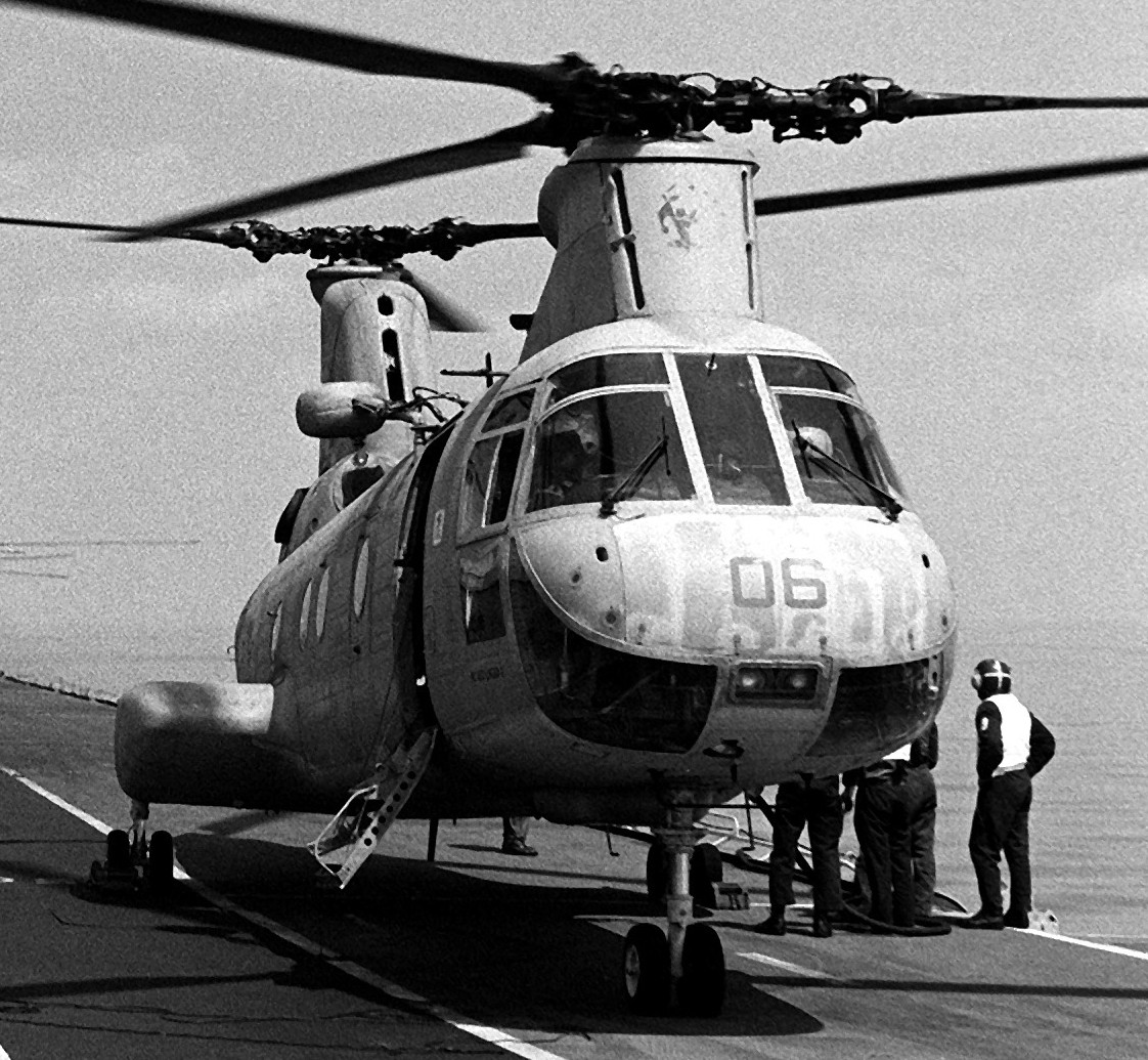hc-6 chargers helicopter combat support squadron navy ch-46 sea knight 69