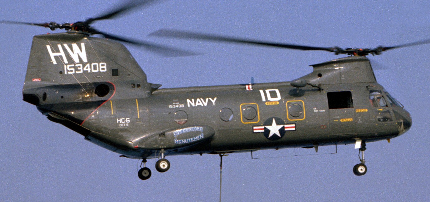 hc-6 chargers helicopter combat support squadron navy ch-46 sea knight 71