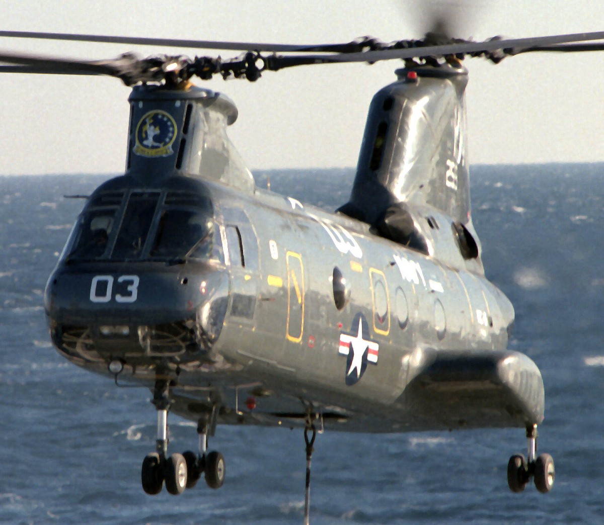 hc-6 chargers helicopter combat support squadron navy ch-46 sea knight 72