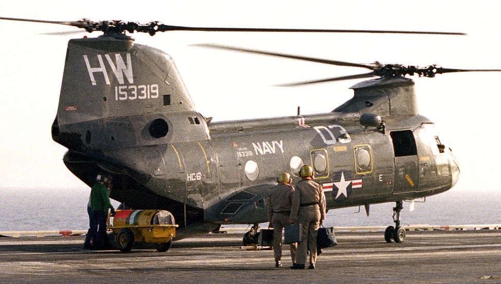 hc-6 chargers helicopter combat support squadron navy ch-46 sea knight 82