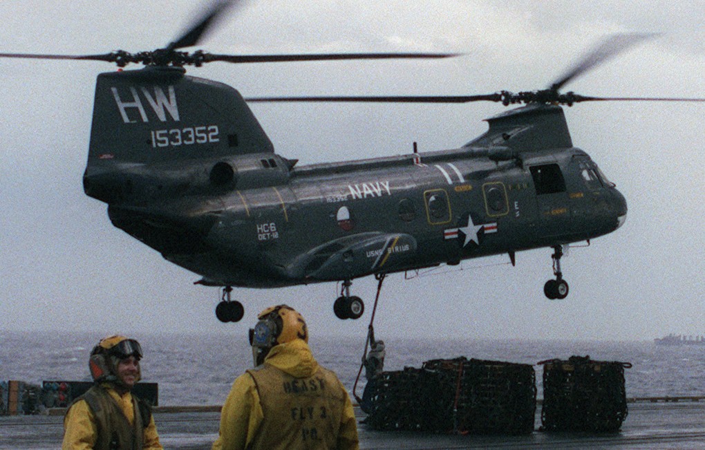 hc-6 chargers helicopter combat support squadron navy ch-46 sea knight 83