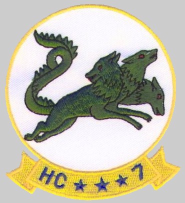hc-7 seadevils insignia patch crest badge helicopter combat support squadron navy 03
