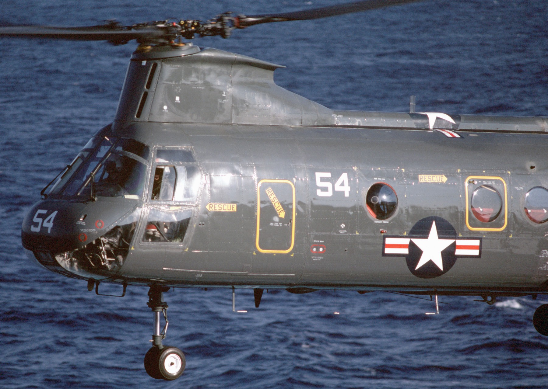 hc-8 dragon whales helicopter combat support squadron navy ch-46 sea knight 25