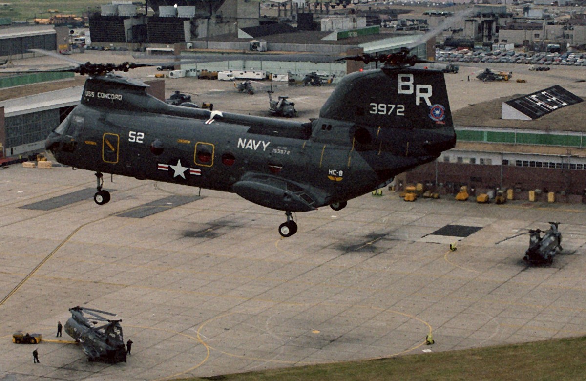 hc-8 dragon whales helicopter combat support squadron navy ch-46 sea knight 34