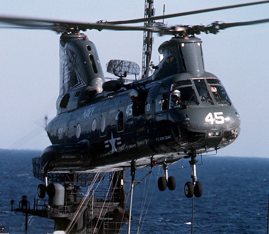 hc-8 dragon whales helicopter combat support squadron navy ch-46 sea knight 37