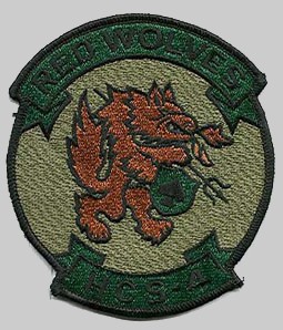 hcs-4 red wolves helicopter combat support special squadron navy patch insignia crest 03