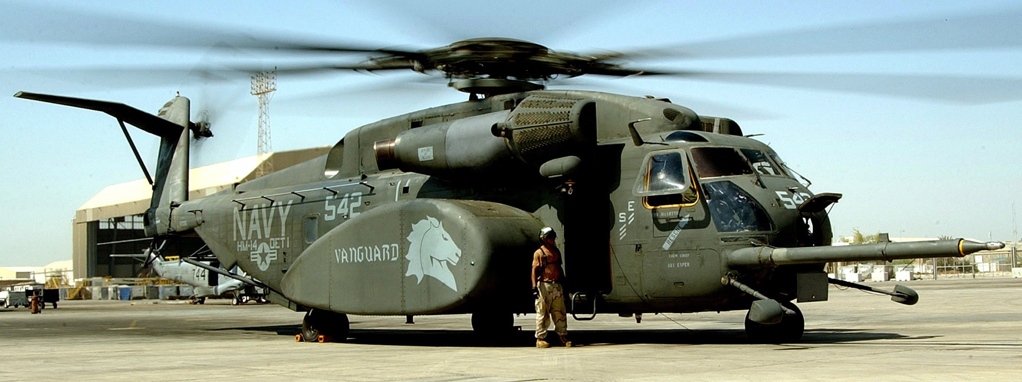 hm-14 vanguard helicopter mine countermeasures squadron navy mh-53e sea dragon 58 manama bahrain